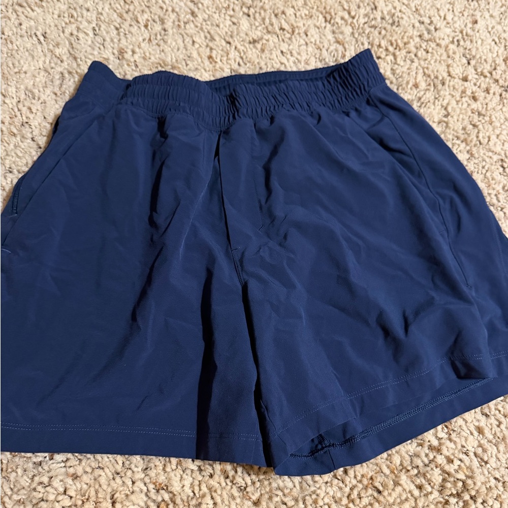 lululemon athletica Deep Blue Athletic Shorts